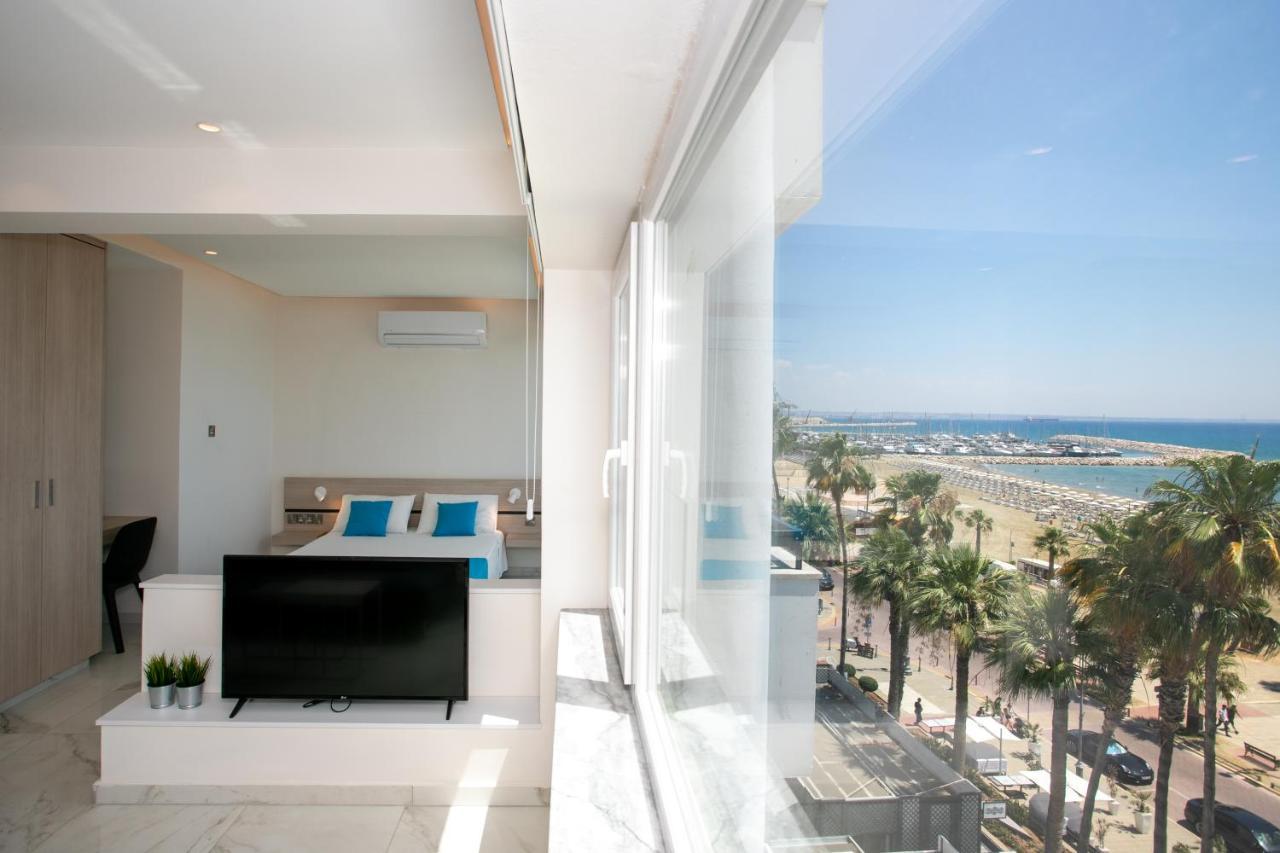 Les Palmiers Sunorama Beach Apartments 라르나카 외부 사진